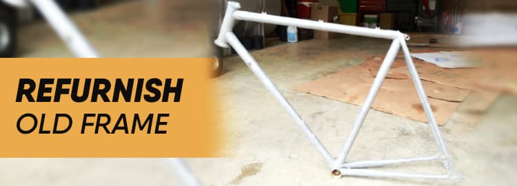 How To Make Fixed Gear Bike - Refurnish old bike frame