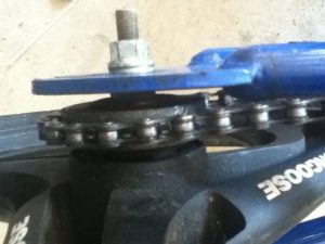 Putting Back the Chain - cleaning bicycle chain