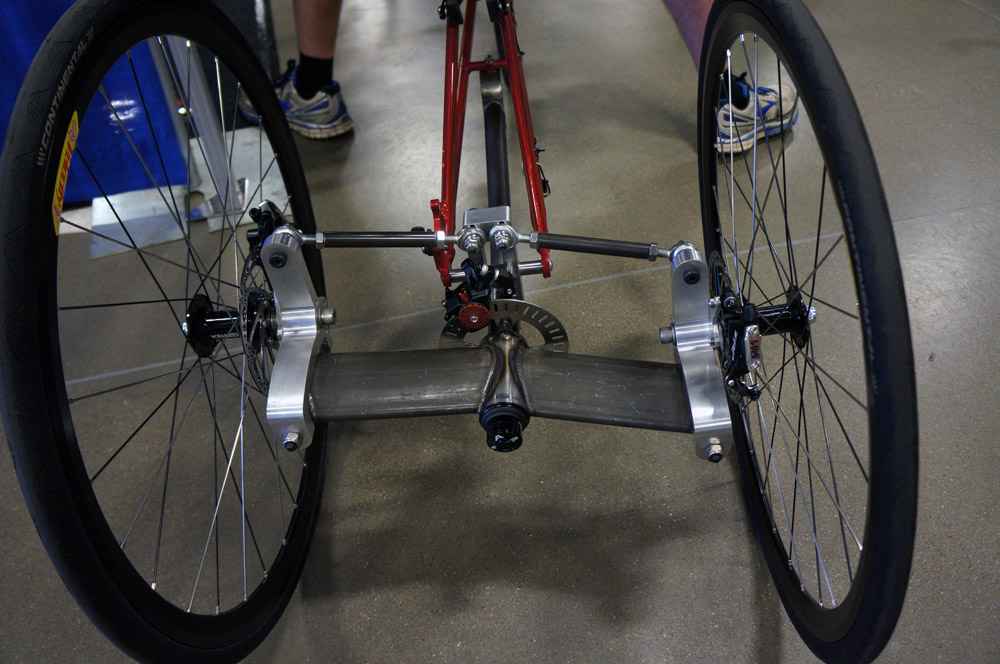 How to Build a Tricycle for Adults - Install the rear wheels