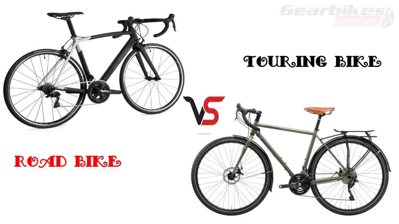 Difference Between Road bikes and touring bikes