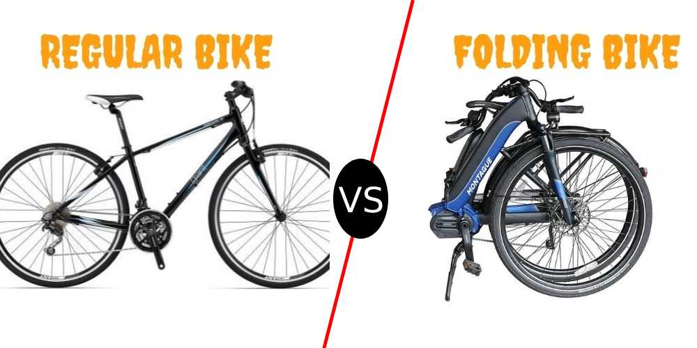 Folding Bike vs Regular Bike