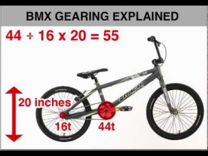 BMX Gearing explained 