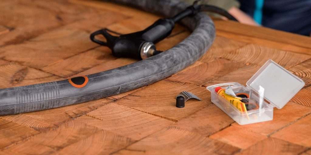 Fix the puncture - how to fix a bike tube with tape