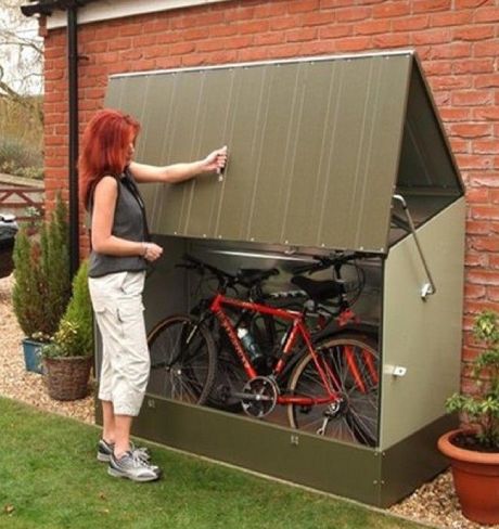 How to Keep a Bike From Rusting Outside - Build a shed for bike