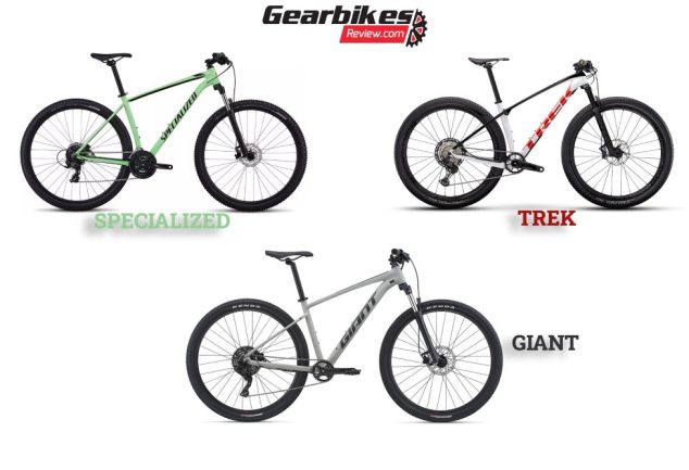 Specialized vs Trek vs Giant Bikes