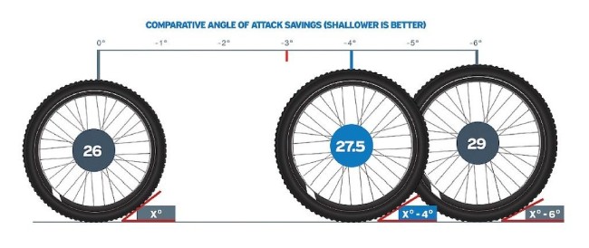 Mountain bike wheel size