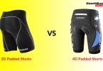 3d vs 4d padded cycling shorts