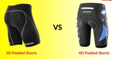 3d vs 4d padded cycling shorts