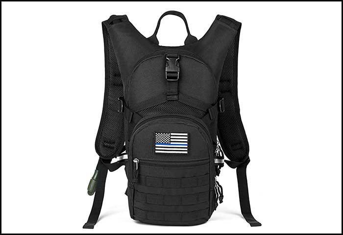 SHARKMOUTH Tactical MOLLE Hydration Pack Backpack 900D