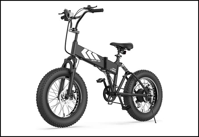 Swagtron EB-8 Outlaw Fat Tire Electric Bike