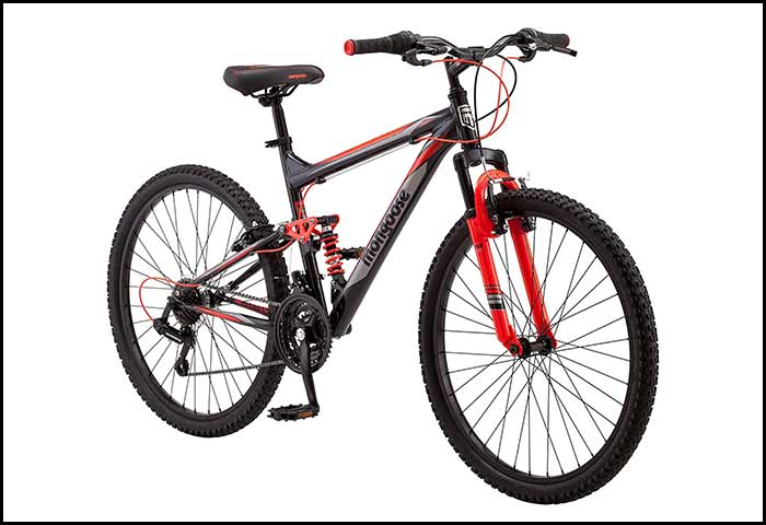 Mongoose Status 2.2 Mountain Bike for Men and Women