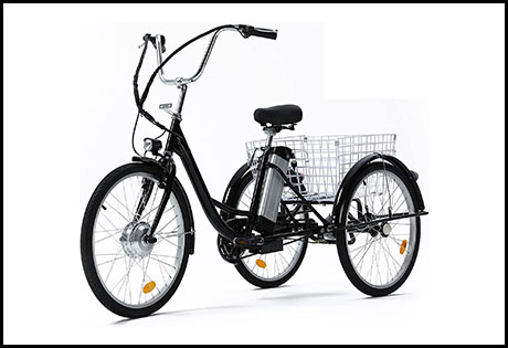 Viribus 3 Wheel Electric Bike for Adults